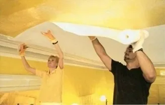 Флізеліновий полотно під фарбування і бесфактурние покриття технологія, відео та фото