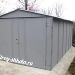 Гараж з металопрофілю своїми руками - детальна методика побудови! (Руками) Гараж з металопрофілю своїми руками - детальна методика побудови!