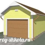 Гараж з металопрофілю своїми руками - детальна методика побудови! (Металопрофілю) Гараж з металопрофілю своїми руками - детальна методика побудови!