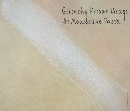 Givenchy prisme visage огляд, Свотч