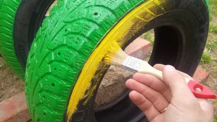 Гусениця з покришки своїми руками для саду, як зробити (своїми) Гусениця з покришки своїми руками для саду, як зробити