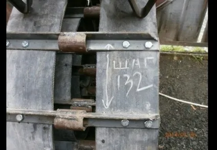 Гусеничний всюдихід «улан» на серійних планетарка (Механізм кріплення гусениці) Гусеничний всюдихід «улан» на серійних планетарка