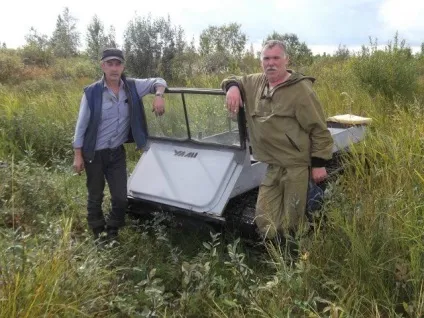 Гусеничний всюдихід «улан» на серійних планетарка (Механізм кріплення гусениці) Гусеничний всюдихід «улан» на серійних планетарка