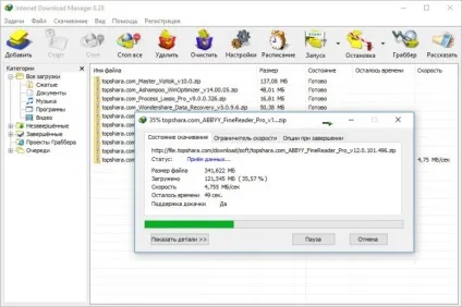 Internet download manager ключ