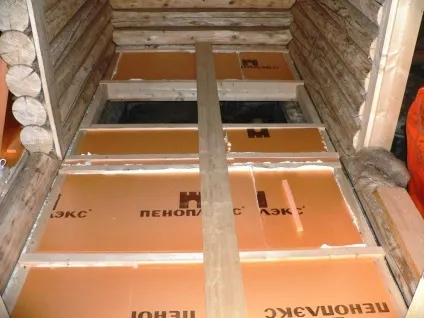 Використання пеноплекса під стяжку підлоги (стяжку) Використання пеноплекса під стяжку підлоги