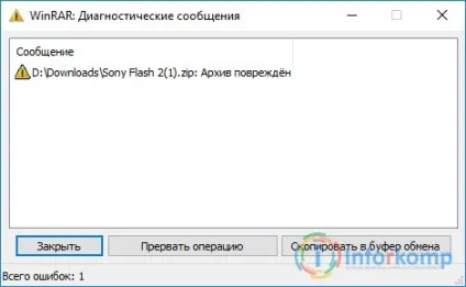 Витяг даних з пошкодженого архіву (як витягти файли з пошкодженого архіву) Витяг даних з пошкодженого архіву