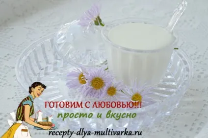 Йогурт в мультиварці Редмонд рецепт