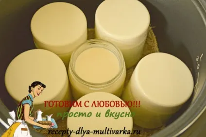 Йогурт в мультиварці Редмонд рецепт