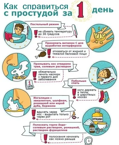 Як швидко вилікувати застуду