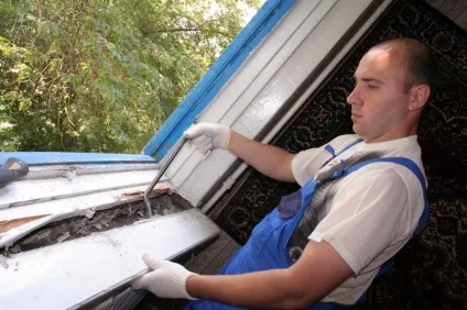 Як демонтувати старе вікно