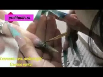 Як робити френч акриловими фарбами на Шелак (френч) Як робити френч акриловими фарбами на Шелак