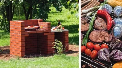 Вуличне барбекю з цегли своїми руками для дачі фото покрокова інструкція (руками) Вуличне барбекю з цегли своїми руками для дачі фото покрокова інструкція