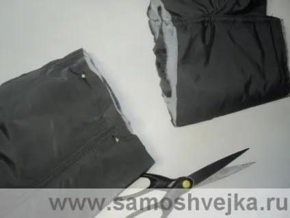 Укорочуємо рукава синтепоновой куртки - самошвейка - сайт для любителів шиття і рукоділля (пришивання окантовки і манжети.) Укорочуємо рукава синтепоновой куртки - самошвейка - сайт для любителів шиття і рукоділля