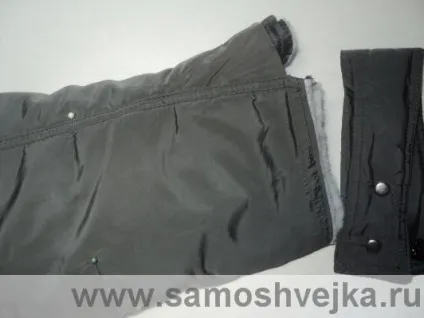 Укорочуємо рукава синтепоновой куртки - самошвейка - сайт для любителів шиття і рукоділля (в статті докладно описаний весь процес укорочення довжини рукава синтепоновой куртки: обрізка) Укорочуємо рукава синтепоновой куртки - самошвейка - сайт для любителів шиття і рукоділля