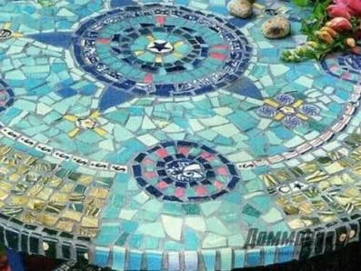 Як використовувати залишки керамічної плитки в саду (рисунок шматочків плитки) Як використовувати залишки керамічної плитки в саду