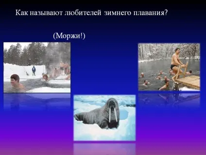 Як називають любителів зимового плавання - презентація 246415-30 (навколишній) Як називають любителів зимового плавання - презентація 246415-30