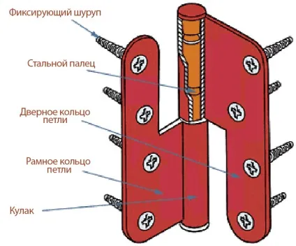 Як навісити двері на петлі (петлі) Як навісити двері на петлі
