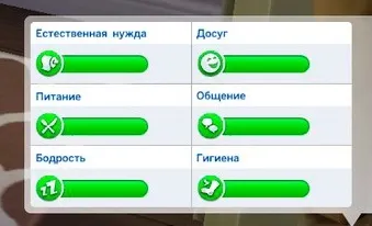 Як відключити потреби в sims 4