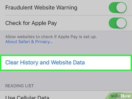 Як очистити історію відвідуваних сайтів на iphone (очистити) Як очистити історію перевірених сайтів на iphone