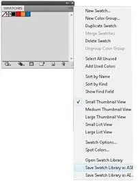 Як перенести палітру swatches в photoshop, vecart - уроки адоби ілюстратор (палітра кольорів) Як перенести палітру swatches в photoshop, vecart - уроки адоби ілюстратор