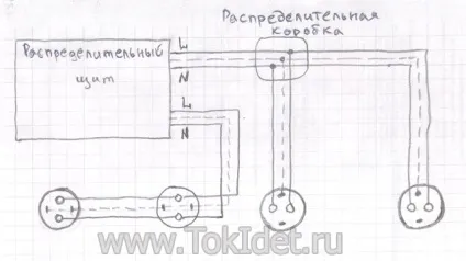 Як підключити розетку паралельно і послідовно плюс схема (паралельно) Як підключити розетку паралельно і послідовно плюс схема