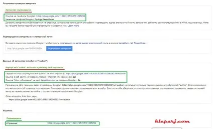 Як підтвердити авторство в google
