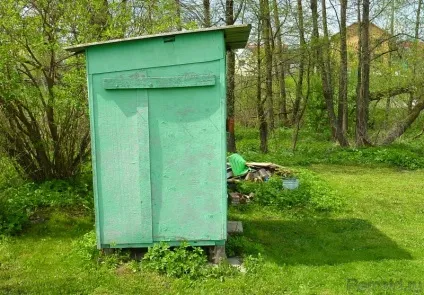 Як побудувати дачний туалет з хозблок (хозблок) Як побудувати дачний туалет з хозблок