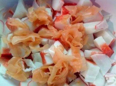 Як приготувати салат з імбиром, рецепти з маринованим коренем (імбиром) Як приготувати салат з імбиром, рецепти з маринованим коренем