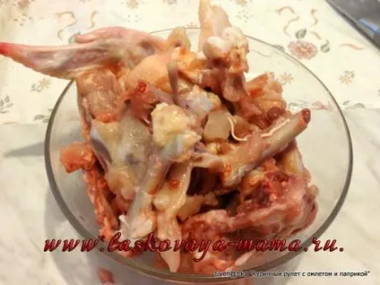 Як приготувати курячий рулет