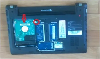 Як розібрати нетбук packard bell ms2299
