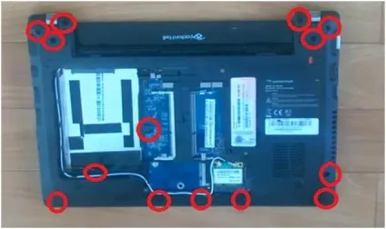 Як розібрати нетбук packard bell ms2299