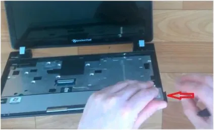 Як розібрати нетбук packard bell ms2299