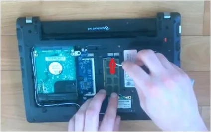 Як розібрати нетбук packard bell ms2299