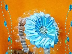 Як зробити бант-зефірку - ярмарок майстрів - ручна робота, handmade (робимо самі) Як зробити бант-зефірку - ярмарок майстрів - ручна робота, handmade