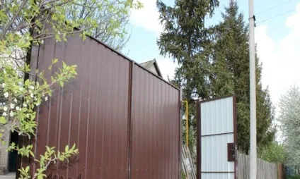 Як зробити хвіртку з профнастилу практичні поради новачкам (хвіртку) Як зробити хвіртку з профнастилу практичні поради новачкам