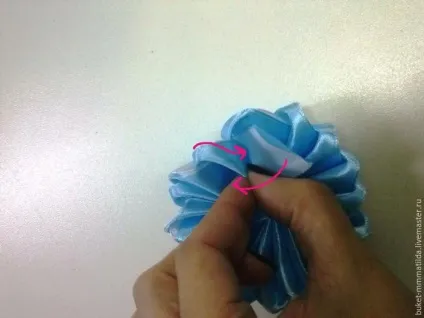 Як зробити бант-зефірку - ярмарок майстрів - ручна робота, handmade (шпилька для волосся) Як зробити бант-зефірку - ярмарок майстрів - ручна робота, handmade