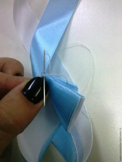 Як зробити бант-зефірку - ярмарок майстрів - ручна робота, handmade (ножиці) Як зробити бант-зефірку - ярмарок майстрів - ручна робота, handmade