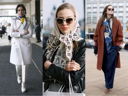 Уроки стилю як носити шовкові хустки lady for lady (шовкові) Уроки стилю як носити шовкові хустки lady for lady