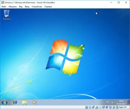 Установка windows на virtualbox