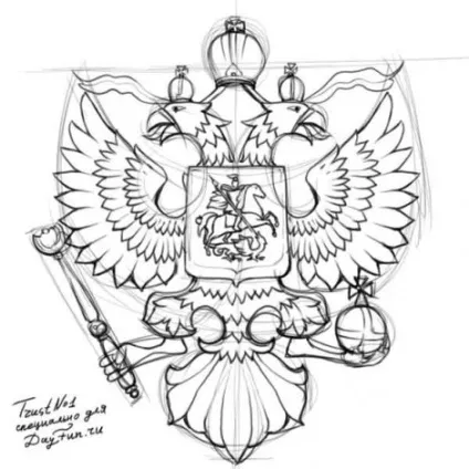 Уроки живопису - як намалювати гербУкаіни олівцем поетапно (намалювати) Уроки живопису - як намалювати гербУкаіни олівцем поетапно
