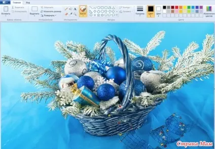Як зробити рамку або обведення на фотографії в paint - в'язання спицями - країна мам () Як зробити рамку або обведення на фотографії в paint - в'язання спицями - країна мам