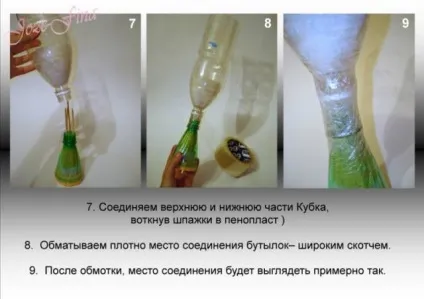 Як зробити кубок з цукерок в подарунок, своїми руками (кубок) Як зробити кубок з цукерок в подарунок, своїми руками