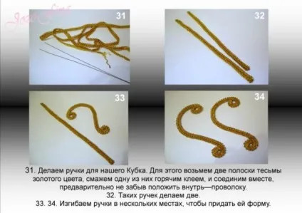 Як зробити кубок з цукерок в подарунок, своїми руками (кубок) Як зробити кубок з цукерок в подарунок, своїми руками