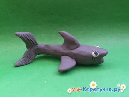 Як зліпити акулу з пластиліну (зліпити) Як зліпити акулу з пластиліну