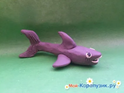 Як зліпити акулу з пластиліну (пластиліну) Як зліпити акулу з пластиліну
