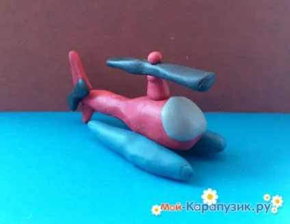 Як зліпити вертоліт з пластиліну (пластиліну) Як зліпити вертоліт з пластиліну