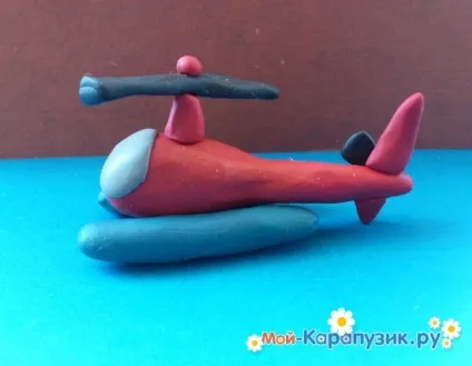 Як зліпити вертоліт з пластиліну (вертоліт) Як зліпити вертоліт з пластиліну