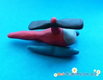 Як зліпити вертоліт з пластиліну (пластиліну) Як зліпити вертоліт з пластиліну