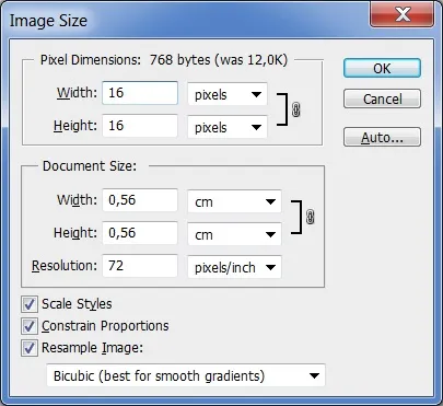 Як створити favicon в фотошоп (favicon) Як створити favicon в фотошоп