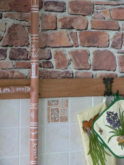 Як заховати газову трубу на кухні як задекорувати і закрити, ніж замаскувати і зашити, (кухні) Як заховати газову трубу на кухні як задекорувати і закрити, ніж замаскувати і зашити,
